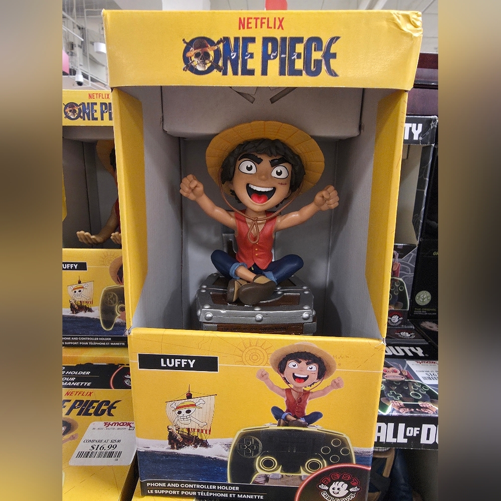 One piece luffy phone controller stand